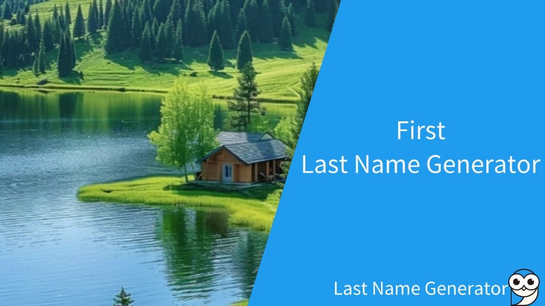 First Last Name Generator