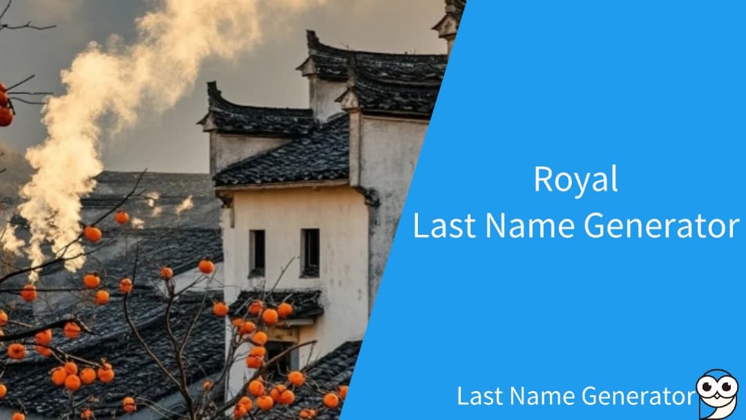 Royal Last Name Generator